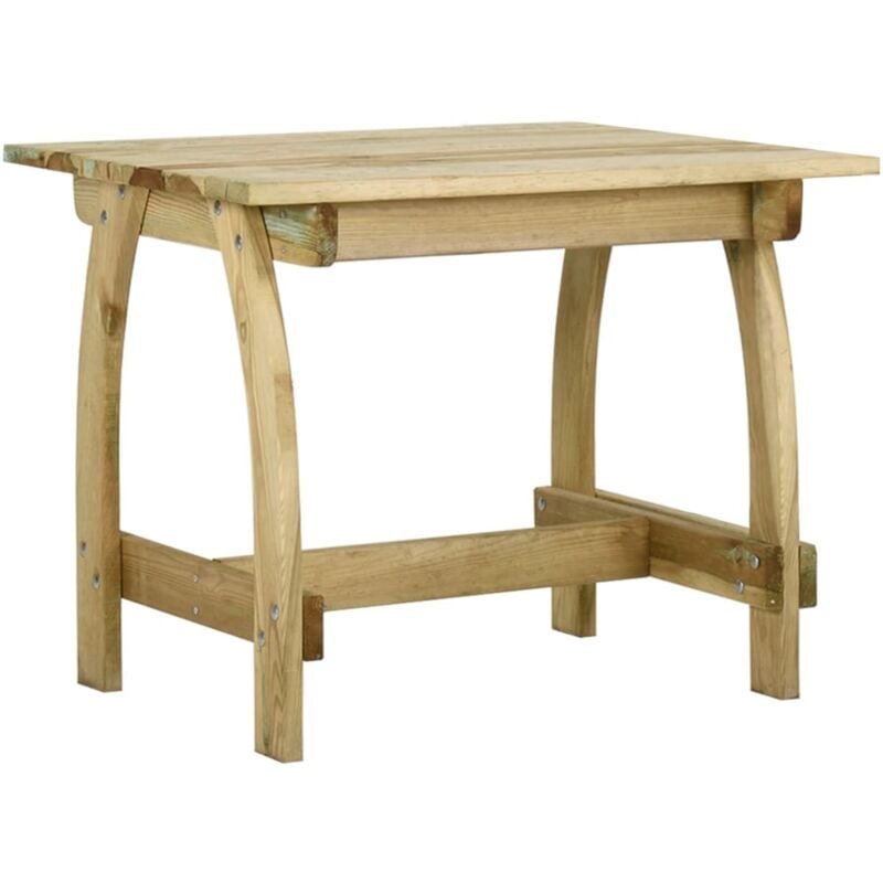 foto del prodotto vidaxl tavolo da giardino 110x74x75 cm in legno di pino impregnato