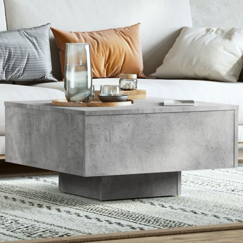 foto del prodotto vidaxl tavolino da salotto grigio cemento 60x60x31,5 legno multistrato