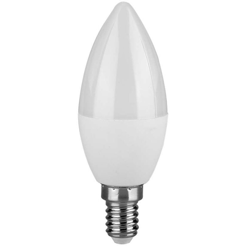 foto del prodotto pro vt 268 lampadina candela led e14 chip samsung 6.5w luce bianco naturale 4000k 21112 v tac