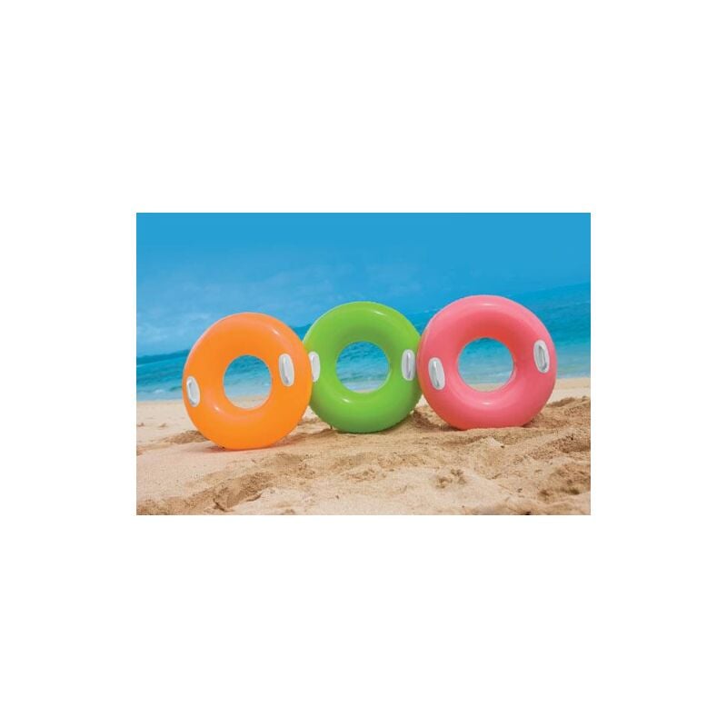 foto del prodotto intex 59258 salvagente ciambella gonfiabile con maniglie mare piscina 76 cm bambino