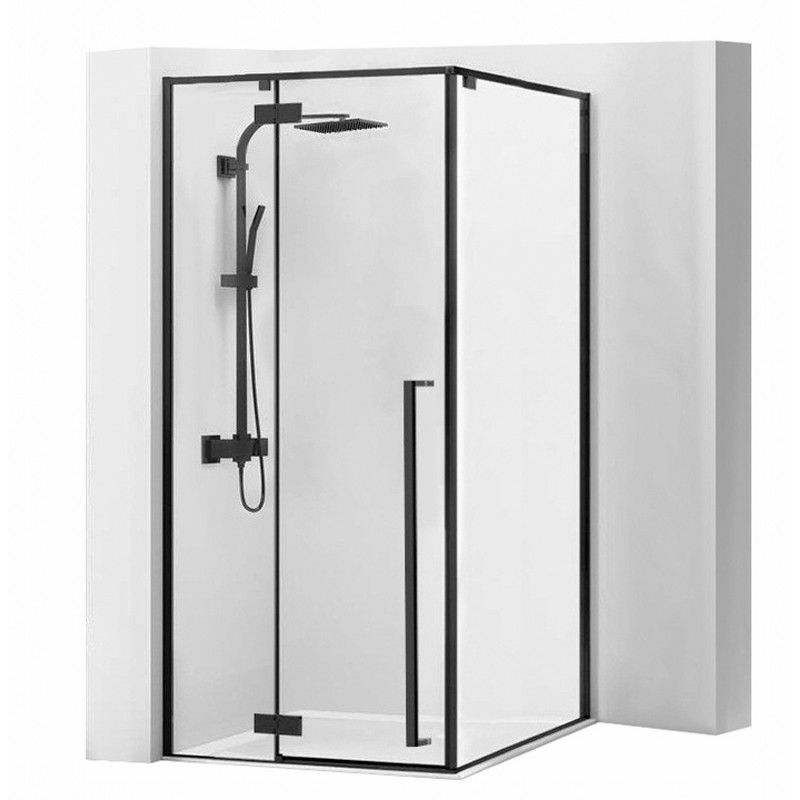 foto del prodotto cabina doccia fargo 90x90 black mat