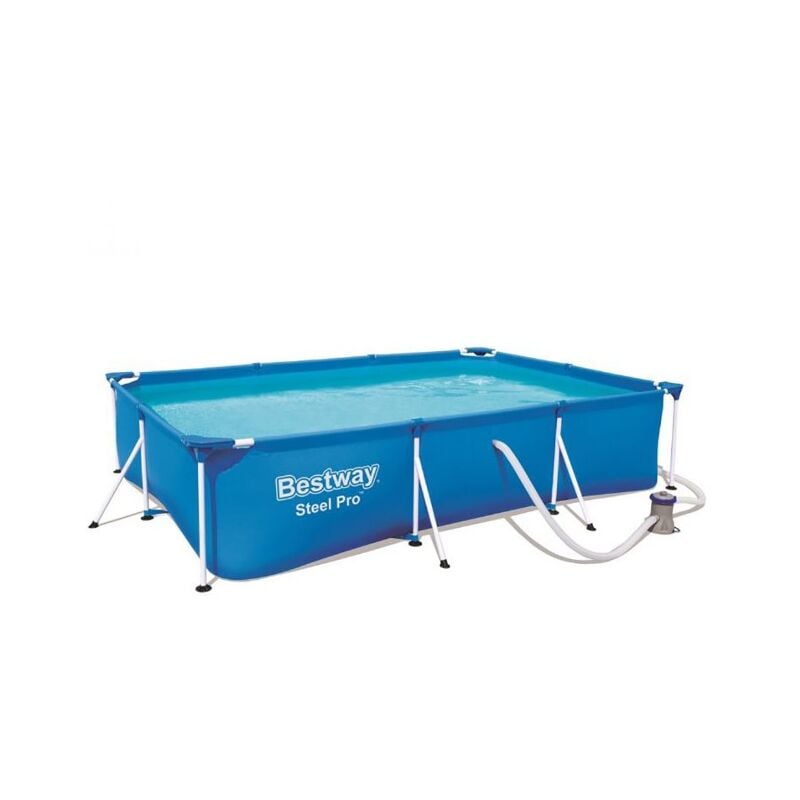 foto del prodotto piscina fuori terra bestway 56411 steel pro rettangolare 300x201x66cm