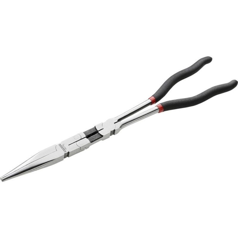 foto del prodotto facom 185.34l officina e meccanica pinza con becchi mezzotondi dritti 340 mm