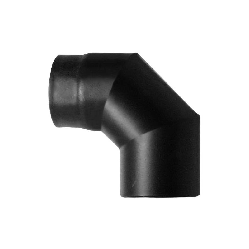 foto del prodotto curva 90 dn 150 smaltato 600 gradi stufa a legna ce made in italy