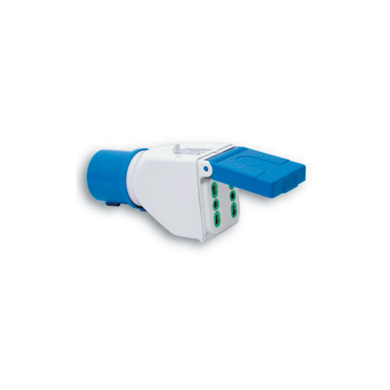 immagine 0 del prodotto fme 73.101 adattatore cee 16a 2p t 2 bip 220v ip44