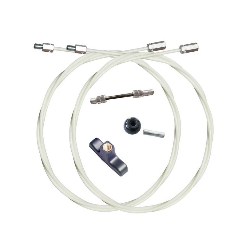 foto del prodotto kit 6 mt pulizia canna fumaria grandi diametri tub flessibile professionale