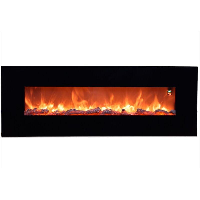 foto del prodotto caminetto elettrico da parete aprica cm 152x55x13,8 sined caminetto parete aprica