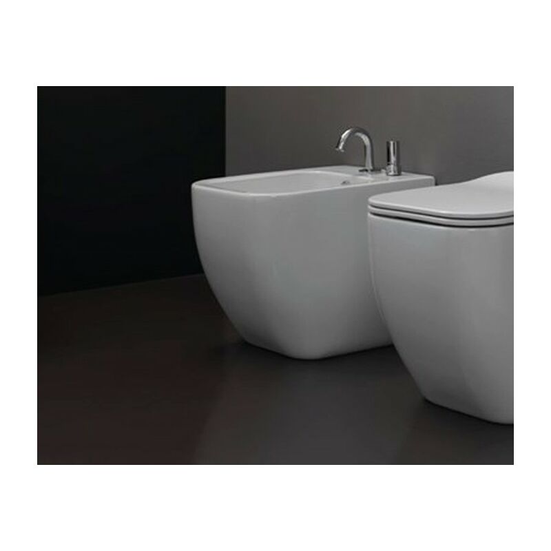 foto del prodotto gsg bidet brio filomuro cm. 52 5x36 bianco lucido di ceramica