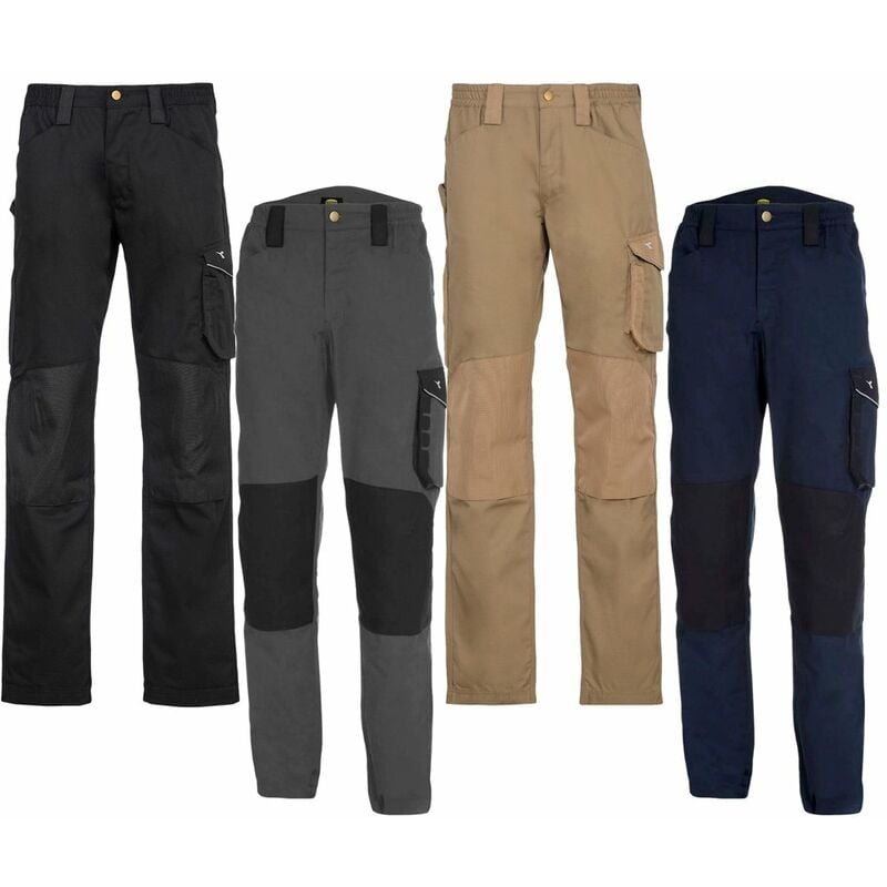 foto del prodotto pantaloni estivi da lavoro diadora utility rock xl nero
