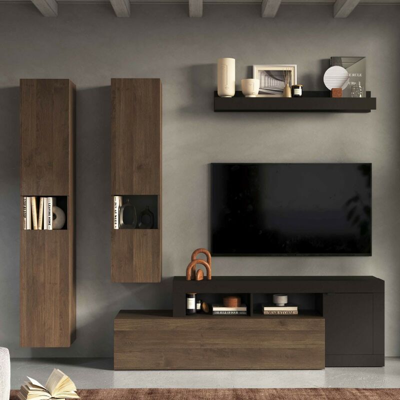 foto del prodotto stilprojectstore parete attrezzata soggiorno 250 cm freedom lava mercure