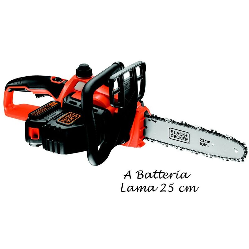 foto del prodotto sega elettrica a batteria 25 cm elettrosega potatrice leggera potatura motosega