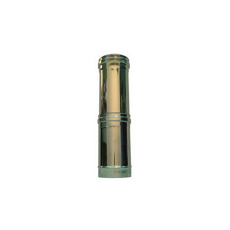 foto del prodotto elemento telescopico canna fumaria dn 250 tubo acciaio inox 316