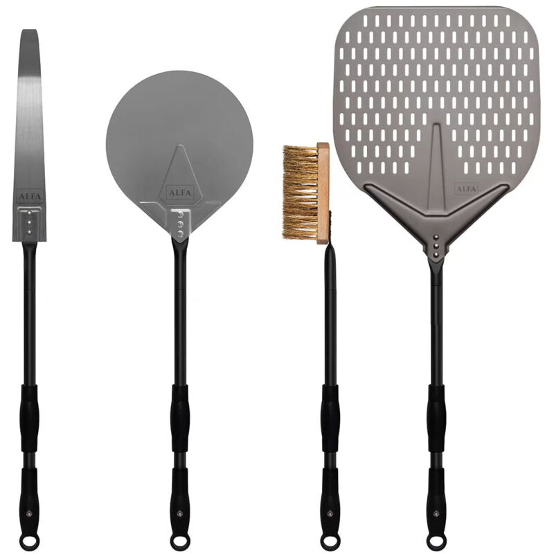 foto del prodotto set 4 pale estensibili per pizza da 95 cm a 145 cm alfa