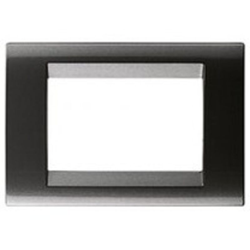 immagine 0 del prodotto gewiss placca 4 posti ardesia metallizz.playbus cod. gw32004 