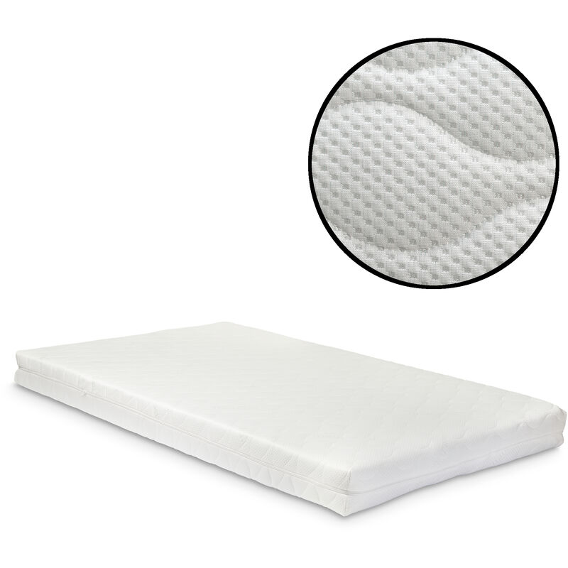 foto del prodotto  neu.haus materasso a schiuma fredda 160x200 cm con coprimaterasso rimovibile