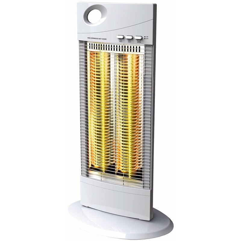 foto del prodotto stufa stufetta elettrica oscillante al carbonio 1000w 65 cm nsb c31