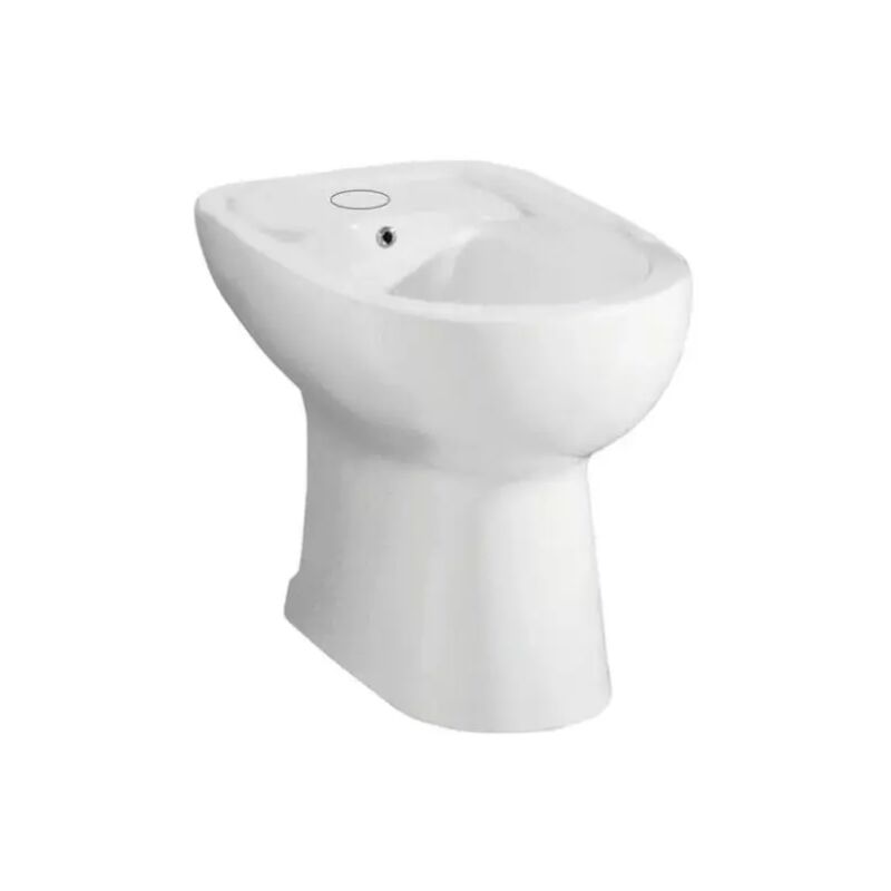 foto del prodotto azzurra bidet a terra in ceramica bianca serie diana