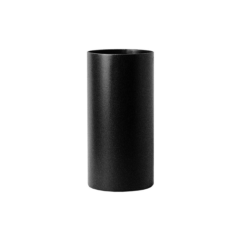 foto del prodotto mbm tronchetto femmina femmina dn 130 smaltato 600 gradi stufa legna tubo nero ce made in italy