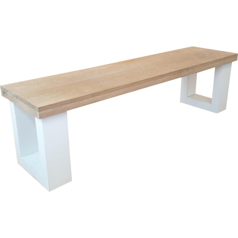 foto del prodotto panca rovere new england bianco wood4you