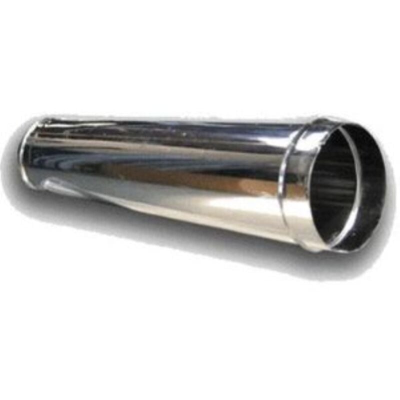 foto del prodotto kasart tubo in acciaio inox cm 12x100 h per stufa camino canna fumi aisi 304