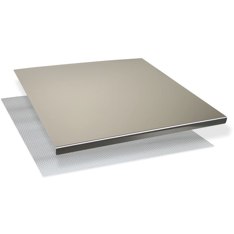 foto del prodotto inoxlm lavorazioni inox inoxlm tagliere spianatoia per impastare piano da lavoro in acciaio inox varie misure per cucina per bar per ristorante per