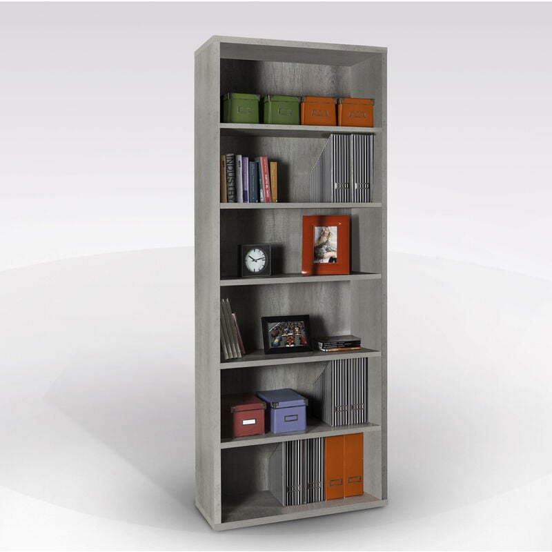 foto del prodotto libreria disegno cemento