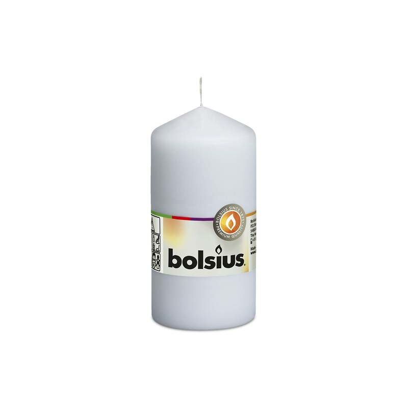 foto del prodotto bolsius moccolo white 120 58