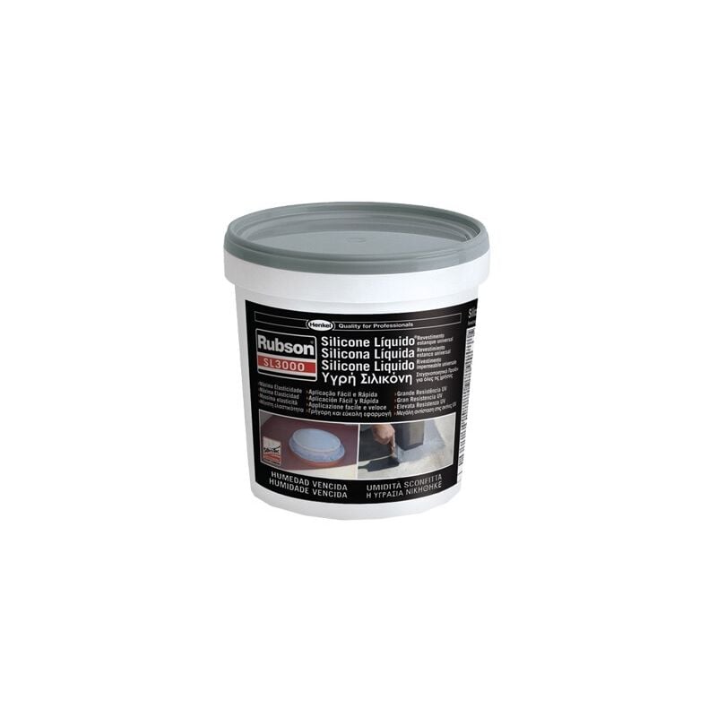 foto del prodotto pattex silicone liquido rubson rivestimento impermeabile impermeabilizzante kg.1
