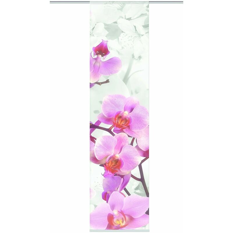 foto del prodotto blossom tenda a pannello, poliestere, rosa, 245 x 60 cm home fashion
