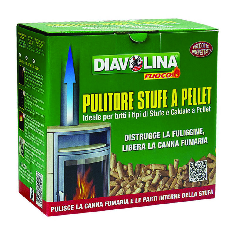 foto del prodotto pellet spazzacamino kg.1,5 diavolina