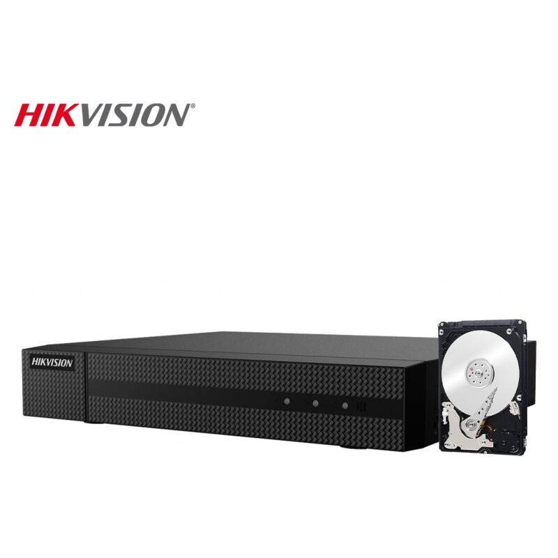 foto del prodotto hikvision hwd 7104mh g2 4k hd serie hiwatch turbo 4ch 8mpx 5in1 h.265 hd 1 tb