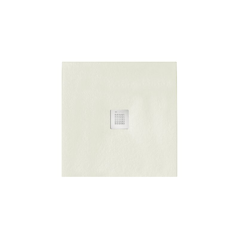 foto del prodotto piatto doccia quadrato 80x80 cm effetto pietra marmoresina stone quadrato beige francia