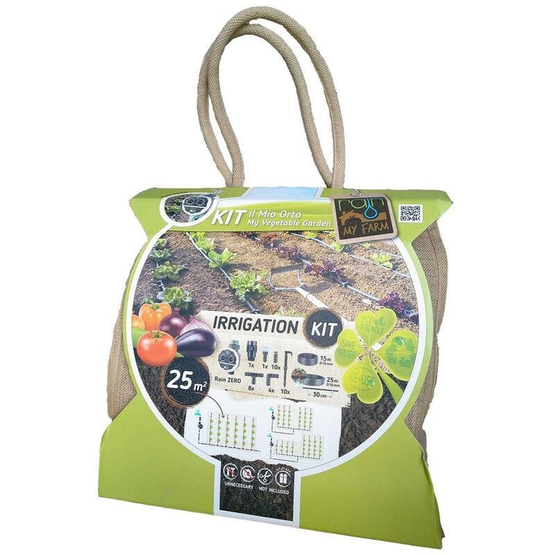 foto del prodotto rain kit di irrigazione a goccia da giardino offerta esclusiva
