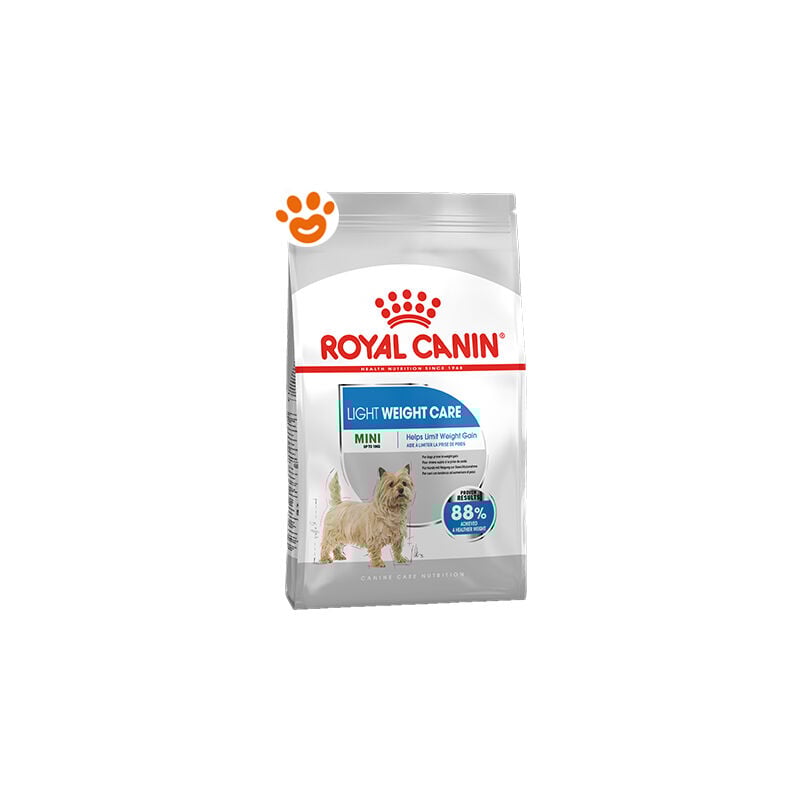 foto del prodotto dog mini light weight care dog mini light weight care sacco da 1 kg royal canin