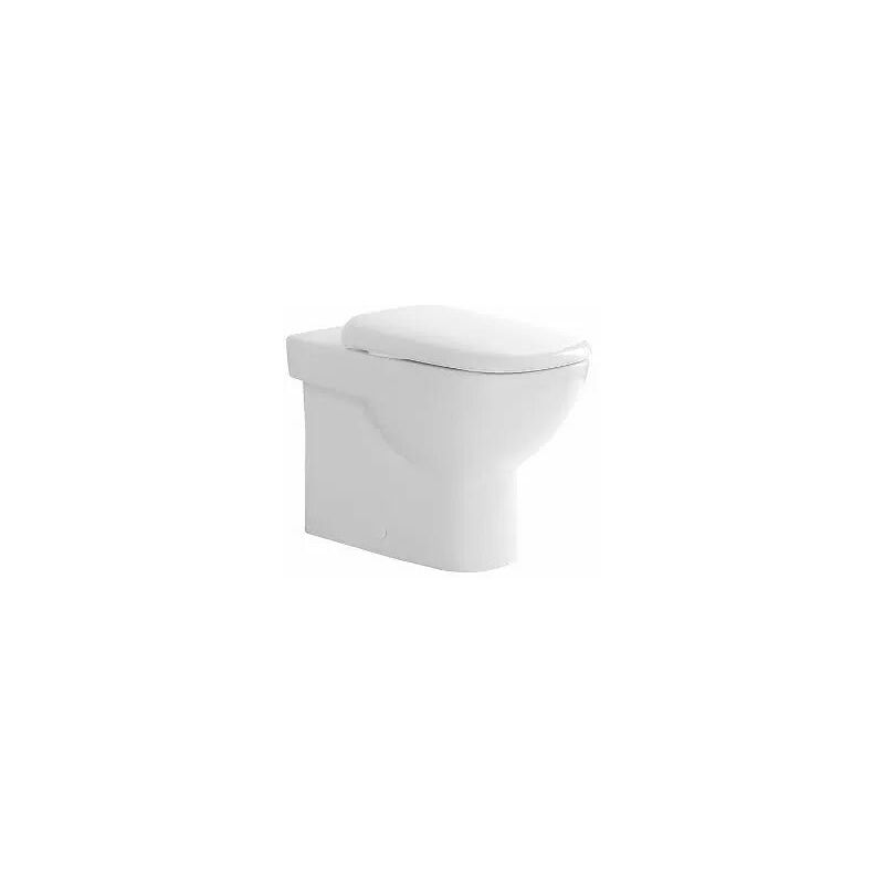 foto del prodotto pozzi ginori vaso filo parete porcellana bianco serie fantasia 2 senza coprivaso geberit