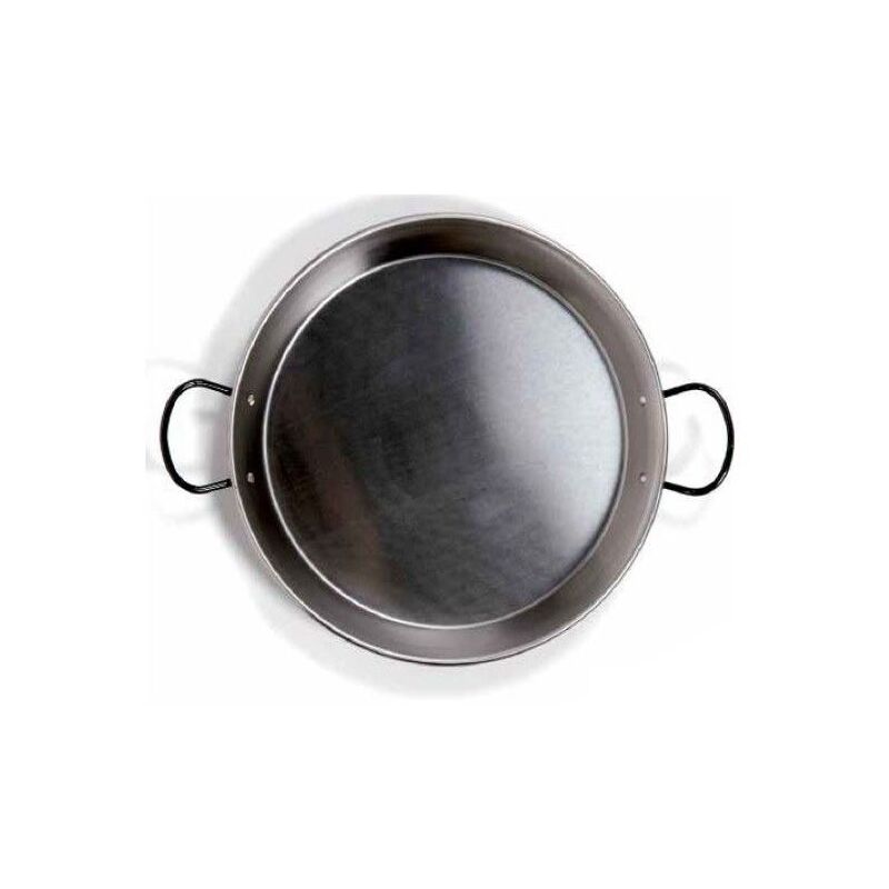 foto del prodotto padella per paella in acciaio per piano cottura in vetroceramica e induzione 340mm gsc 2702518