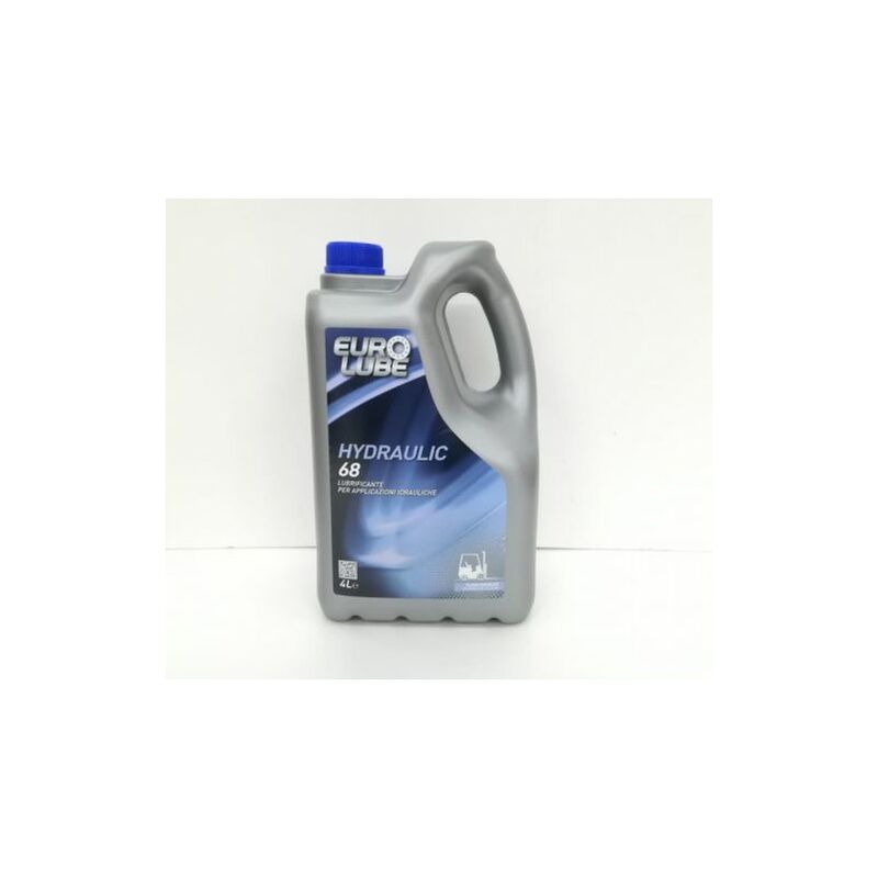 foto del prodotto olio idraulico lubrificante idraulico anti usura eurolube hydraulic 68 4lt 34121 