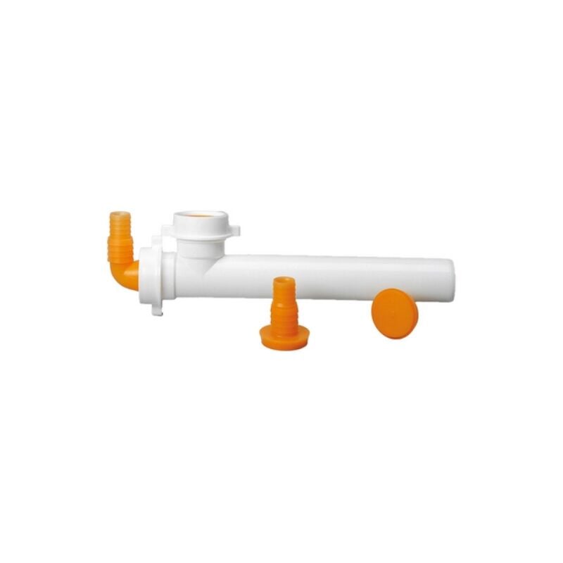 foto del prodotto raccordo 2 vie diam. 40 con attacco lavatrici e lavastoviglie 230mm diam. 40 x 230mm lira