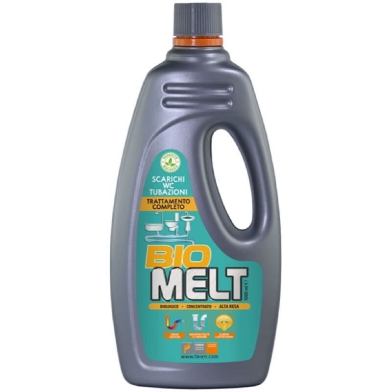foto del prodotto fraschetti bio melt liquid faren elimina cattivi odori scarichi domestici tubazioni fossa