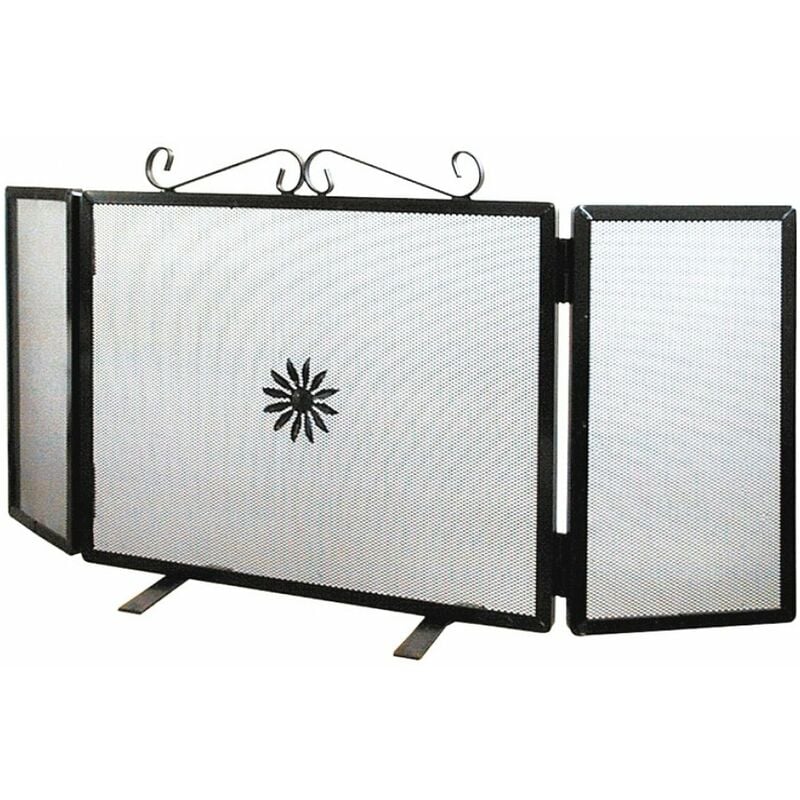 foto del prodotto parascintille per caminetti 3 ante cm. 50x40 h