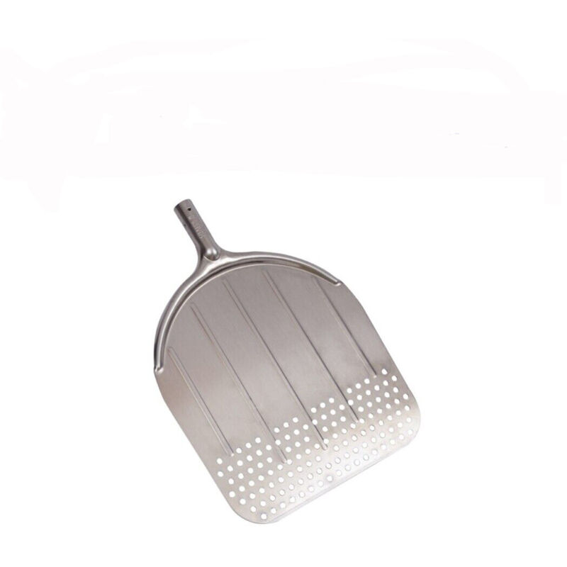 foto del prodotto pala pizza forno alluminio forata 32x34cm falci