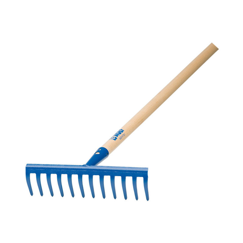 immagine 0 del prodotto rastrello 12 denti con manico mod.lusso. prezzo per 1 pezzo.