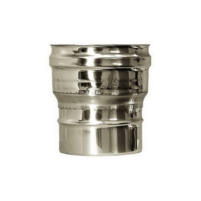foto del prodotto mbm raccordo caldaia canna fumaria dn 80 tubo acciaio inox 316