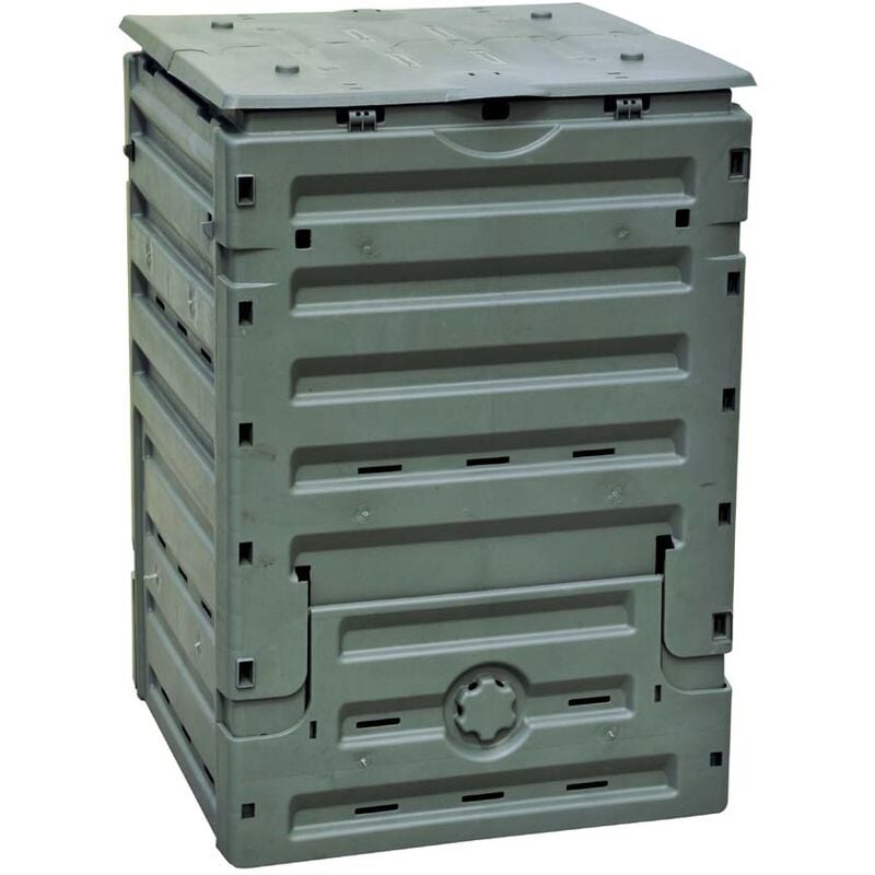 foto del prodotto rama compostiera da giardino 300l 60x60xh90cm eco master verde