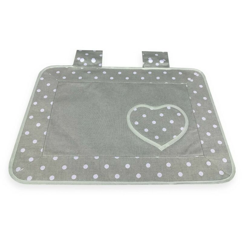 foto del prodotto tex family copriforno copri forno in tessuto pois bianco