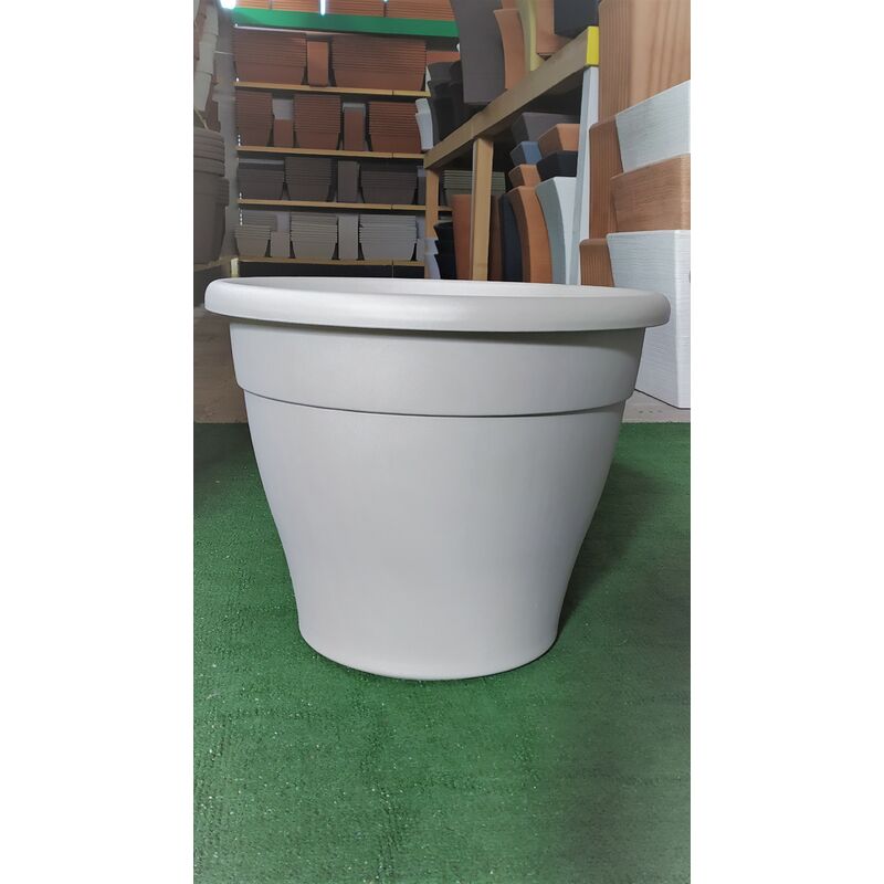 immagine 0 del prodotto telcom vaso in plastica d.30 bianco