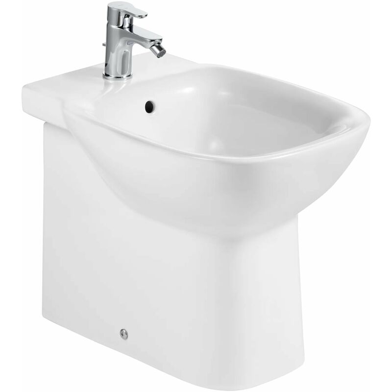 foto del prodotto roca bidet filo parete porcellana bianco serie debba
