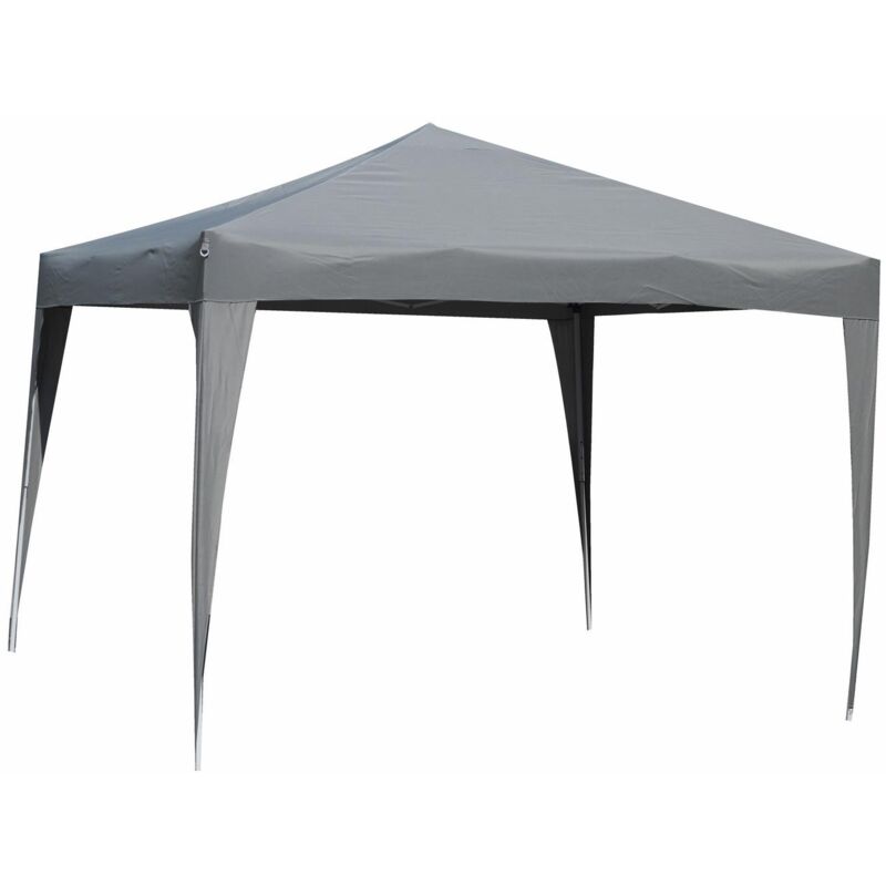 immagine 0 del prodotto gazebo in acciaio grigio mod. in poliestere 160g