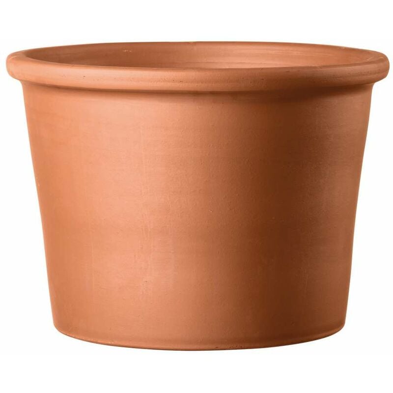 foto del prodotto vaso terracotta cotto opaco 12 cm deroma