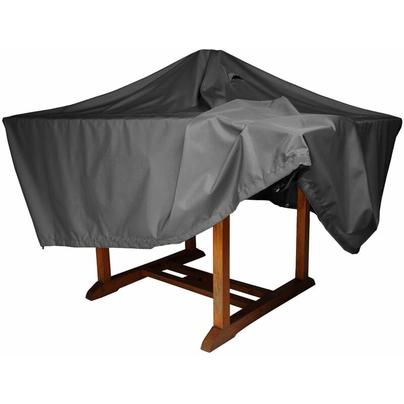 foto del prodotto gardeness telo copertura impermeabile per tavoli rotondi da esterno 120xh60 cm.